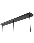 Miniatyrbillede 10 af 10: Hængelampe Messing Stål 100 cm 3-Light Runde skærme Moderne Design Køkken Spisestue