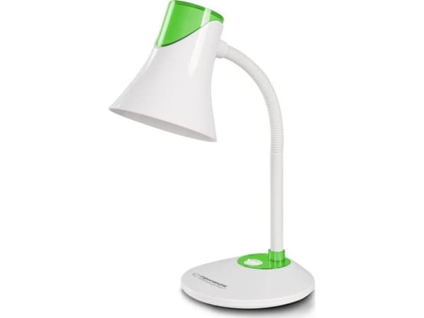 Esperanza bordlampe e27 polaris grønn
