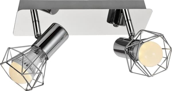 Activejet AJE-BLANKA 2P loftslampe Sølv