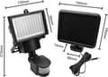 Miniatyrbild 2 av 8: Maclean MCE442 Solcellslampa LED-spotlight Rörelsesensor Strålkastare Väggmonterad lampa Skymningslampa IP44 6W 6000K
