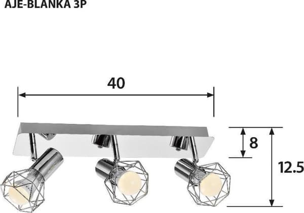 Activejet AJE-BLANKA 3P loftslampe