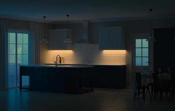 Yeelight Closet Light YLCG006 LED bevægelsessensor garderobelys 60 cm 2700K (sølv)