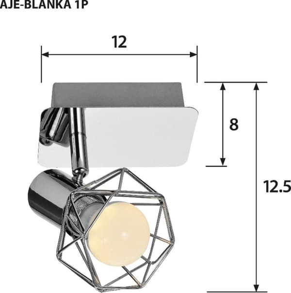 Activejet AJE-BLANKA 1P spotlampa