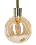 Miniatyrbilde 5 av 8: Bordlampe Gull Stål Glass 1 lyspære Moderne design Glamour Lampe Belysning Dekorativ