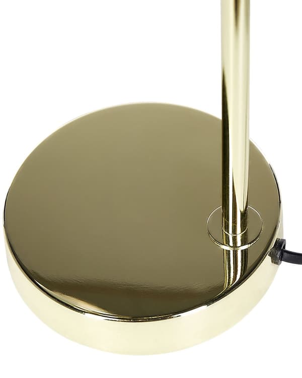 Bordlampe Gull Stål Glass 1 lyspære Moderne design Glamour Lampe Belysning Dekorativ