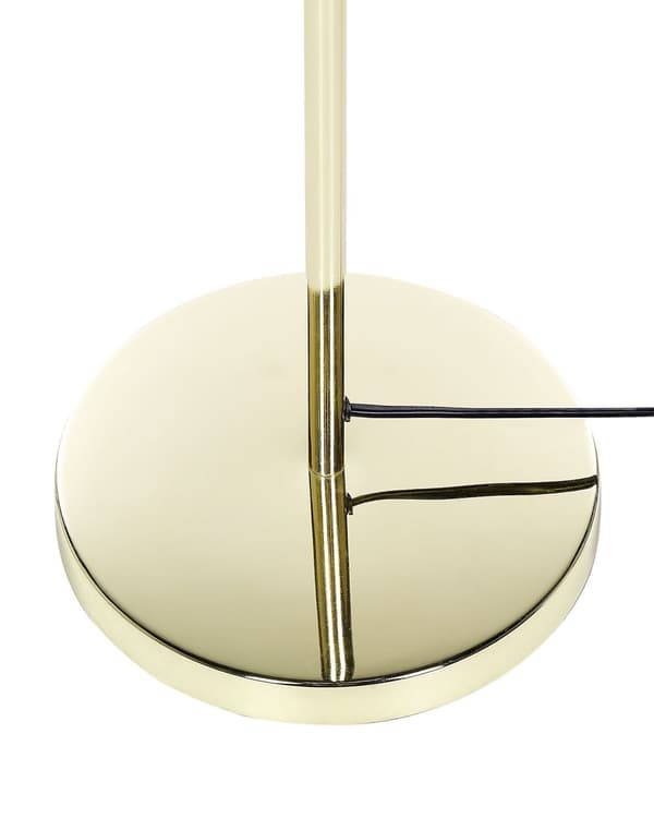 Gulvlampe Gull Stål Glass 3 lyspærer Moderne design Glamour Lampe Belysning Dekorativ