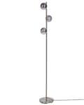 Miniatyrbilde 6 av 10: Gulvlampe Sølv Stål Glass 3 lyspærer Moderne design Glamour Lampe Belysning Dekorativ