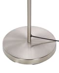 Miniatyrbilde 9 av 10: Gulvlampe Sølv Stål Glass 3 lyspærer Moderne design Glamour Lampe Belysning Dekorativ