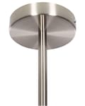 Miniatyrbilde 9 av 9: Pendellampe Sølv Stål Glass 10 lyspærer Moderne design Glamour Taklampe Taklys Dekorativ Stue Spisestue