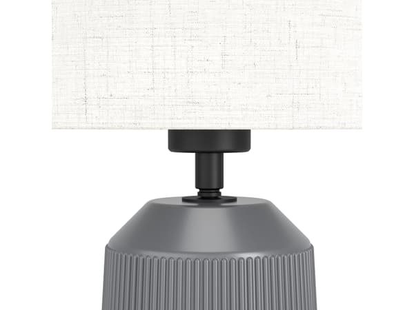 EGLO CAPALBIO BORD E27 GRÅ/NATUR