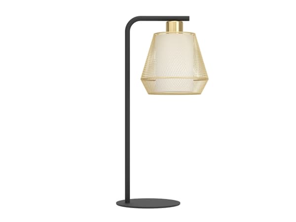EGLO CITADEL BORD E27 SORT/BM