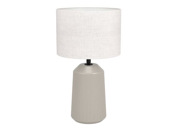 EGLO CAPALBIO BORD E27 SAND/VIT
