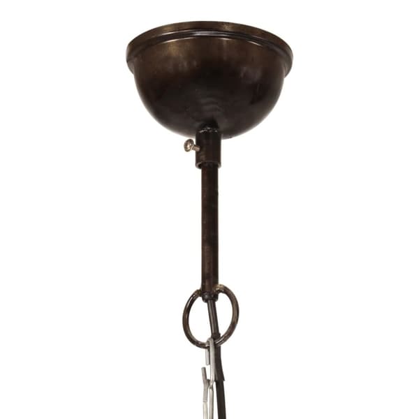 vidaXL industriel hængelampe 30 cm E27 25 W rund flerfarvet