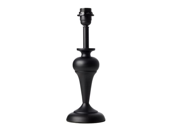 BORDLAMPE SILKE SORT MAT HØJDE 37,0 CM