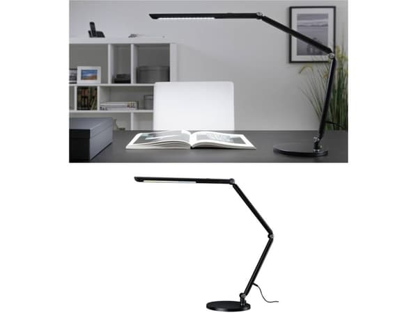 Paulmann skrivebordslampe svart (PL78912)