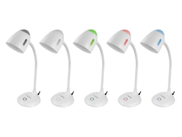 Esperanza ELD110W, Vit, E27, 1 lampor, 12 W, LED, Knappar