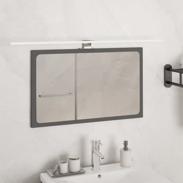 vidaXL Spegellampa LED 7,5 W varmvit 80 cm 3000 K