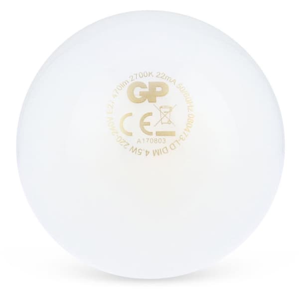 GP Belysning Gp Led Classic Fil. D 4,5w E27