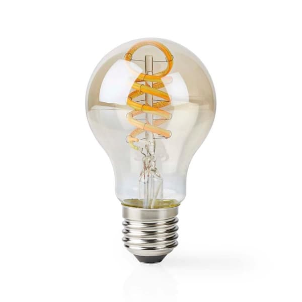 Nedis WIFILRT10A60 Smartlife LED-glödtrådslampa Wi-fi E27 360 Lm 4,9 W Varm Till Sval Vit 1800 - 6500 K Glas Android&trade; / Ios Peer