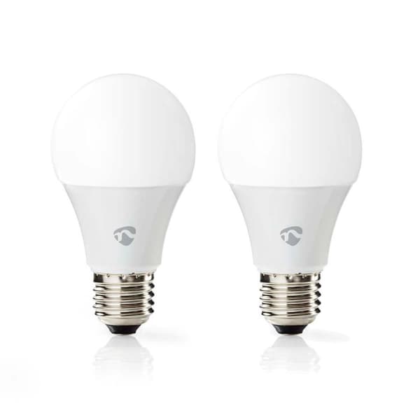 Nedis WIFILRC20E27 Smartlife Multicolour Polttimo Wi-fi E27 806 Lm 9 W RGB / Lämmin tai kylmä valkoinen Android&trade; / Ios Peer