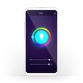 Pikkukuva 6 / 9: Nedis WIFILRC20E27 Smartlife Multicolour Polttimo Wi-fi E27 806 Lm 9 W RGB / Lämmin tai kylmä valkoinen Android&trade; / Ios Peer
