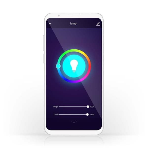 Nedis WIFILRC20E27 Smartlife Multicolour Polttimo Wi-fi E27 806 Lm 9 W RGB / Lämmin tai kylmä valkoinen Android&trade; / Ios Peer