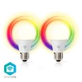 Pikkukuva 1 / 9: Nedis WIFILRC20E27 Smartlife Multicolour Polttimo Wi-fi E27 806 Lm 9 W RGB / Lämmin tai kylmä valkoinen Android&trade; / Ios Peer