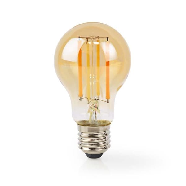 Nedis WIFILRF10A60 Smartlife Led Filament Pære Wi-fi E27 806 Lm 7 W Varmt hvidt glas Android&trade; / Ios Peer