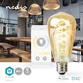 Pikkukuva 2 / 8: Nedis WIFILRT10ST64 Smartlife LED-hehkulamppu Wi-fi E27 360 Lm 4,9 W Lämmin tai kylmä valkoinen 1800 - 6500 K Lasi Android&trade; / Ios St64