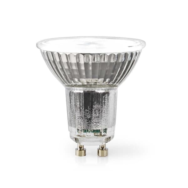 Nedis WIFILRC10GU10 Smartlife Flerfärgad glödlampa Wi-Fi Gu10 345 Lm 4,9 W RGB / Varm till kall vit Android&trade; / iOS Par16