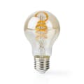 Miniatyrbild 4 av 6: Nedis WIFILT10GDA60 Wi-Fi varm till kall vit LED-glödlampa Twisted E27 A60 5,5 W 350 Lm