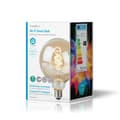 Pikkukuva 5 / 6: Nedis WIFILT10GDG125 Wi-Fi, lämpimästä viileään valkoinen LED-hehkulamppu, kierretty E27 G125 5,5 W 350 Lm