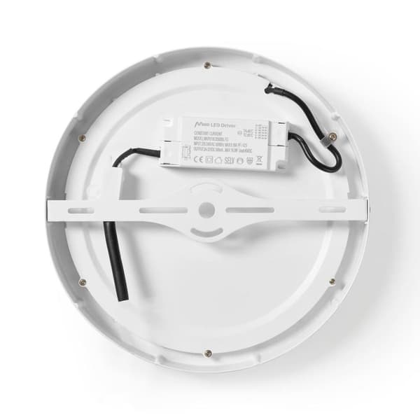 Nedis WIFILAW20WT Wi-Fi Smart Ceiling Light Pyöreä &oslash; 30 cm lämpimästä viileään valkoiseen 1200 lm 18 w ohut muotoilu alumiini
