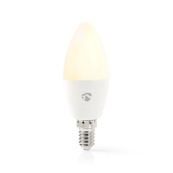 Nedis WIFILC11WTE14 Wi-fi Smart LED-lampa Fullfärg och varmvit E14