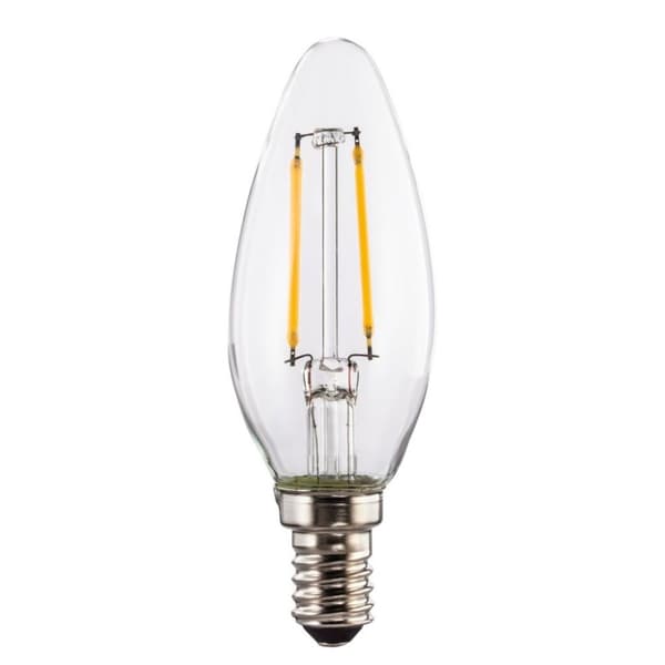 Xavax LED Filament E14 806lm Ersätter 60W Ljuslampa Varmvit