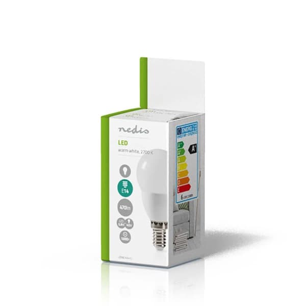 Nedis LEDBE14G452 LED-pære E14 G95 5,8 W 470 Lm