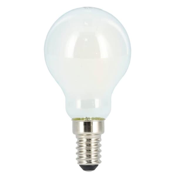 Xavax LED Filament E14 470lm Erstatter 40W Drop Bulb Mat Varm Hvid