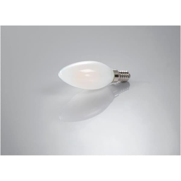 Xavax LED Filament E14 470lm erstatter 40W stearinlyspære mat varm hvid