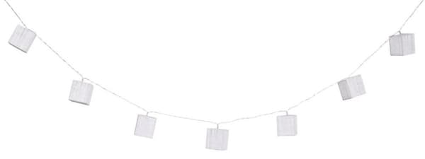Hq HQLEDSLSQRCOT String lysblok med 10 lysdioder Hvid