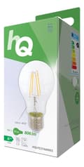 Miniatyrbillede 3 af 5: HQ HQLFE27A60002 Led Retro Filament Pære E27 A60 6W 806 Lm 2700K