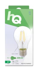 Miniatyrbillede 4 af 5: HQ HQLFE27A60002 Led Retro Filament Pære E27 A60 6W 806 Lm 2700K