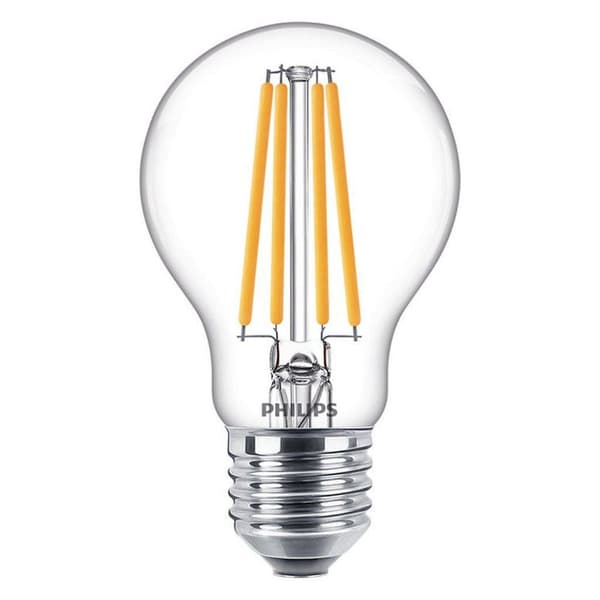 Philips LED-pære E27 Varm hvid
