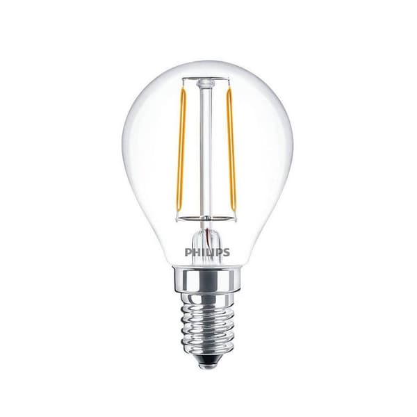 Philips LED klassisk stearinlyslampe 25W E14 Varm hvid