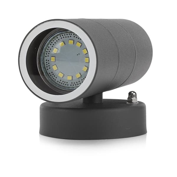 Smartwares GWL-176-HG ulkoseinävalaisin harmaa/ruostumaton teräs