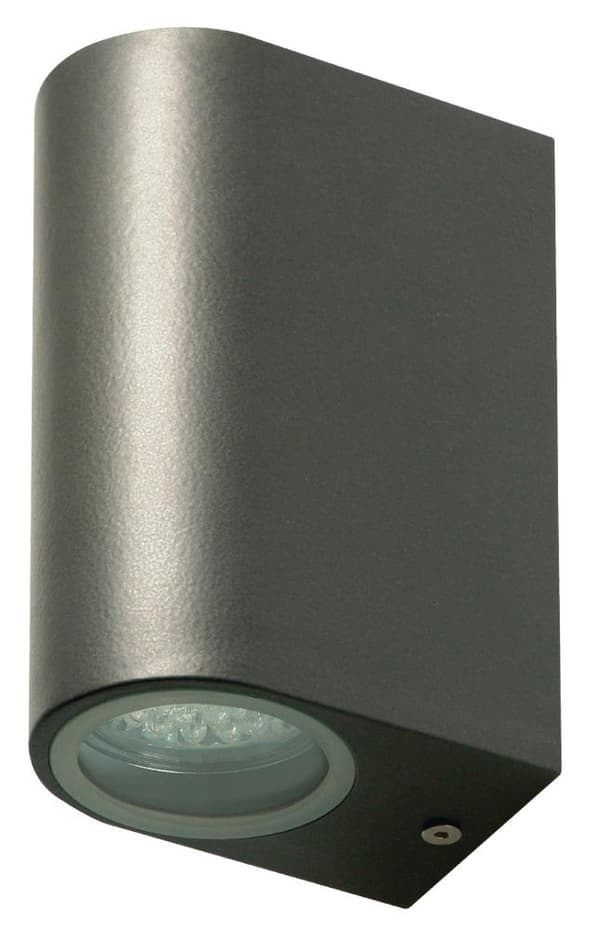 Ranex Ra-5000331 Led ulkoseinävalaisin ruostumatonta terästä kahdella valopisteellä
