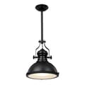 Miniatyrbillede 1 af 3: Homestyle Pro MK102-WB Industriel hængelampe 32x35 cm Sort/Hvid/Metal