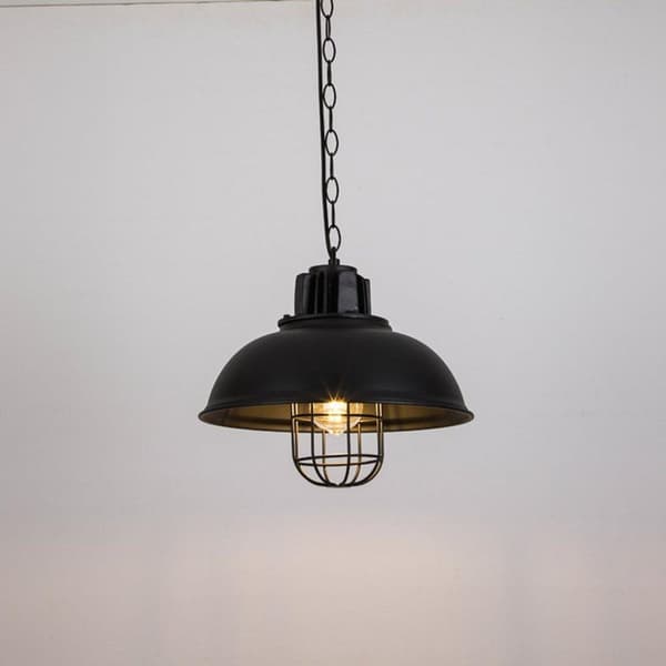 Homestyle Pro MK107-BB Industriel hængelampe 33x26 cm Sort/Metal