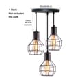 Miniatyrbillede 2 af 3: Homestyle Pro MK021-B Industrielle hængelamper Sort/Metal