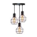 Miniatyrbillede 1 af 3: Homestyle Pro MK021-B Industrielle hængelamper Sort/Metal