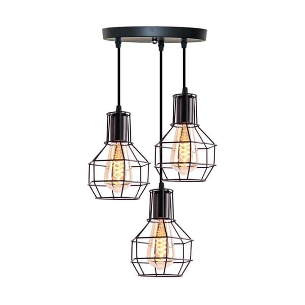 Homestyle Pro MK021-B Industrielle hængelamper Sort/Metal
